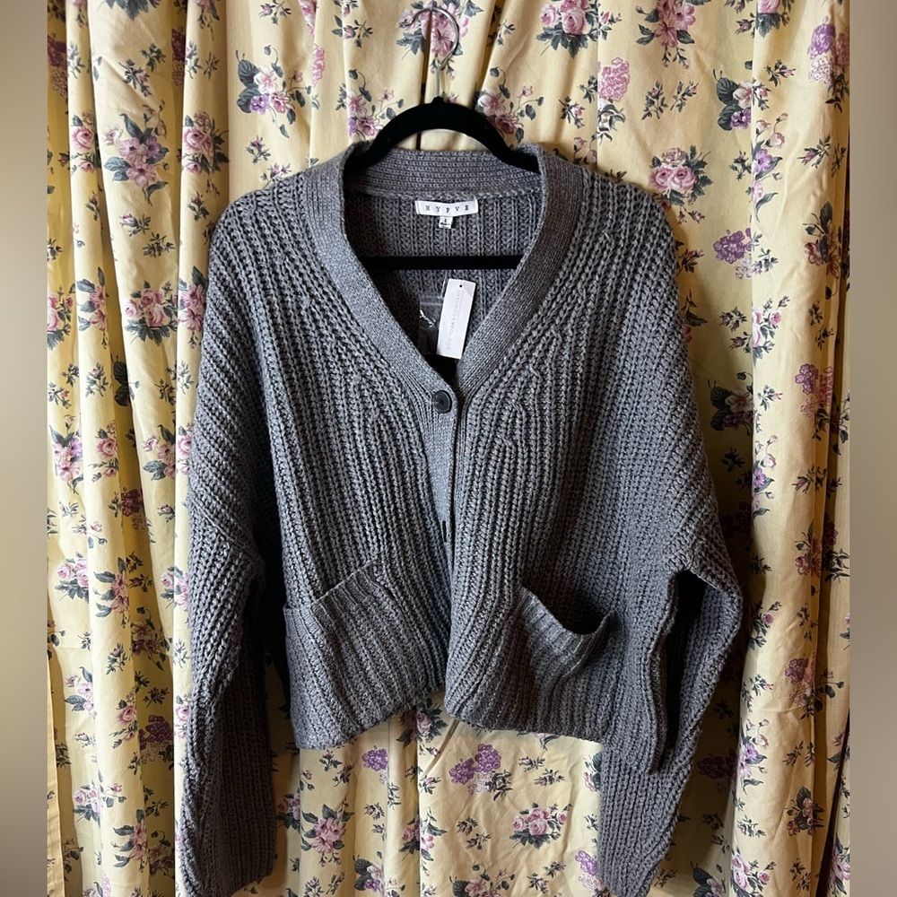 NWT Knit Button Cardigan
